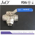 High Quantity 3PCS M3 Type 1000wog Ball Valve